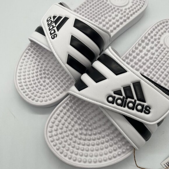 Adidas Adissage Slides Shoes Mens Size 6 Womens 7 F35573 Massage Sandals - Picture 3 of 7